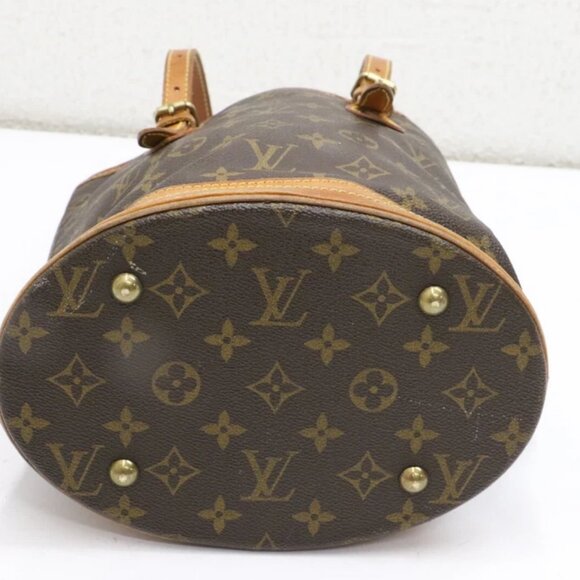 Louis Vuitton Monogram Petit Bucket Bag - Picture 11 of 16